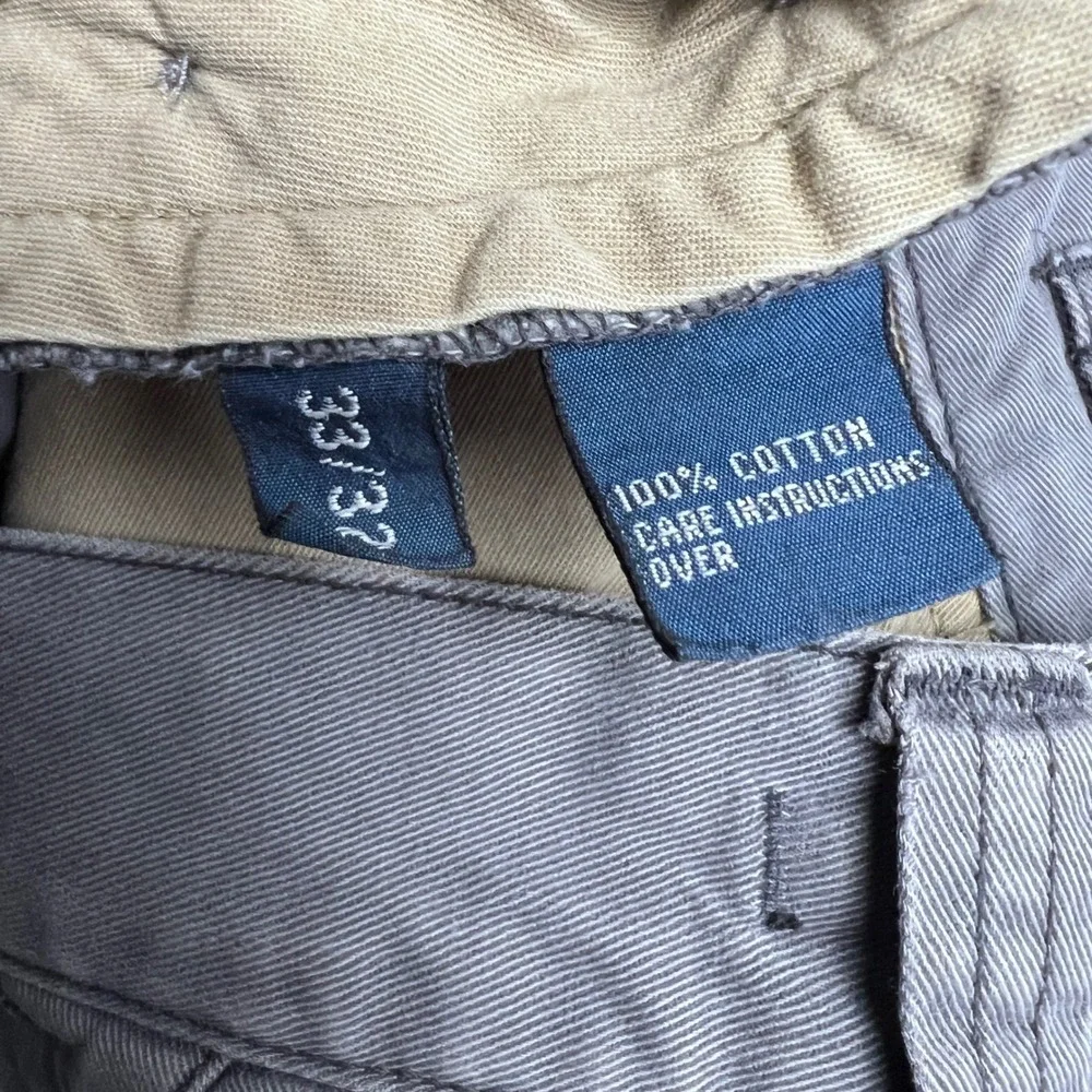 Vintage Polo Ralph Lauren 67 Cargo Pants Mens Size‎ 33x32 Relaxed Fit Utility